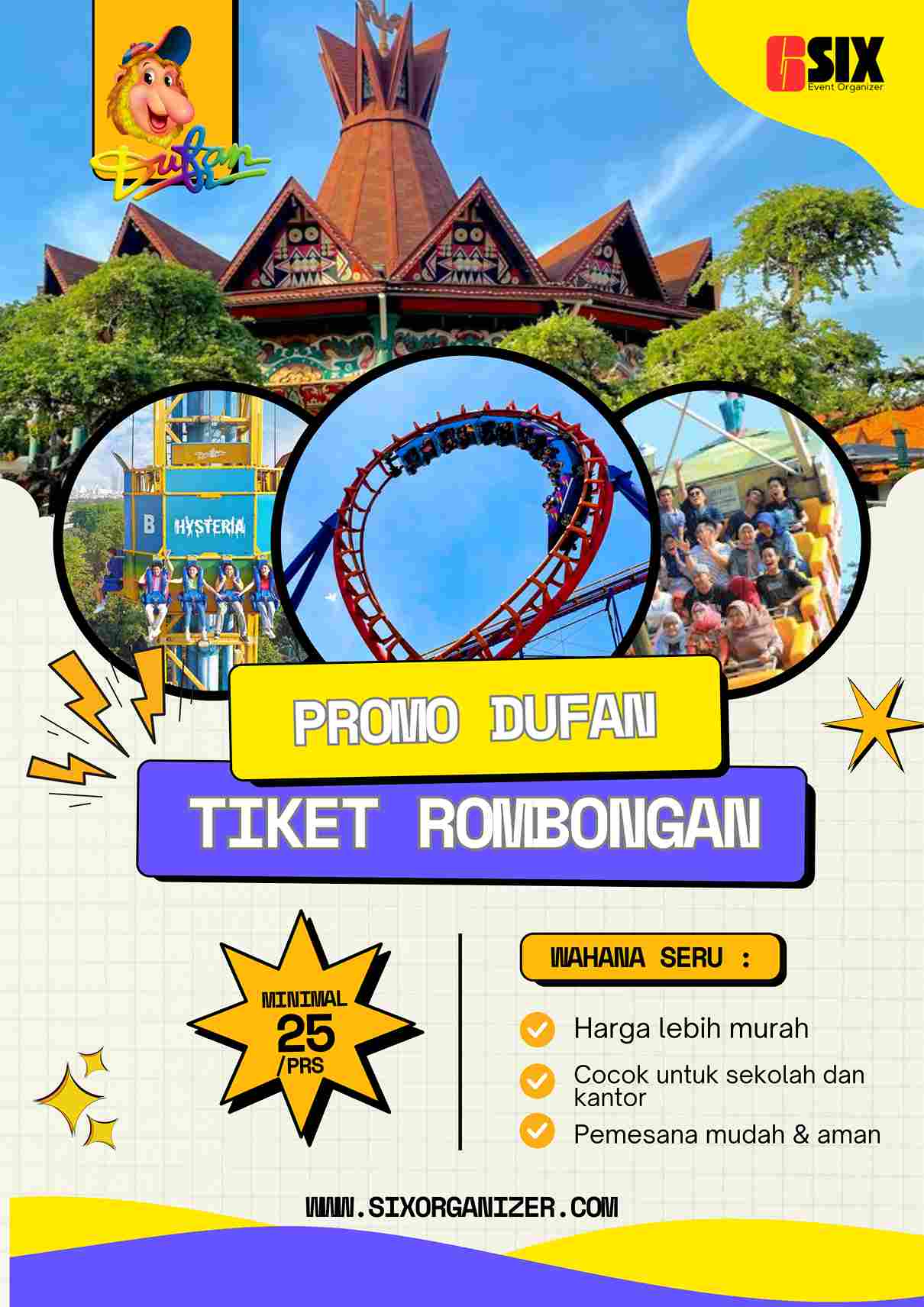 paket wisata gathering tiket dufan 2026